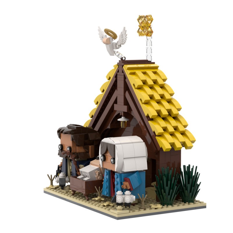 GOBRICKS MOC A1694 Nativity - YWOBB