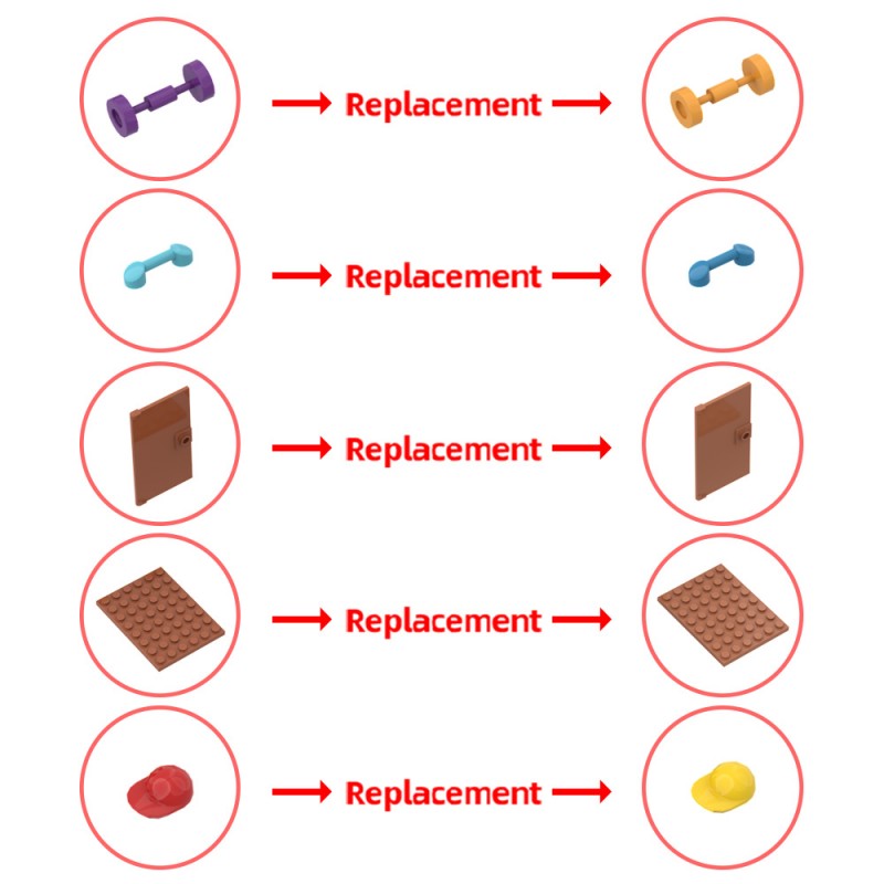 GOBRICKS MOC 100451 Modular Simpsons House - YWOBB