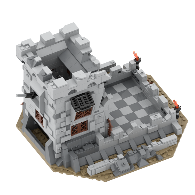 GOBRICKS MOC 184932 Tiamat's Dice Tower - Tower - YWOBB