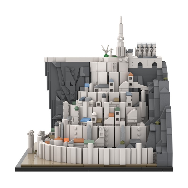 GOBRICKS MOC A2020 Minas Tirith - YWOBB