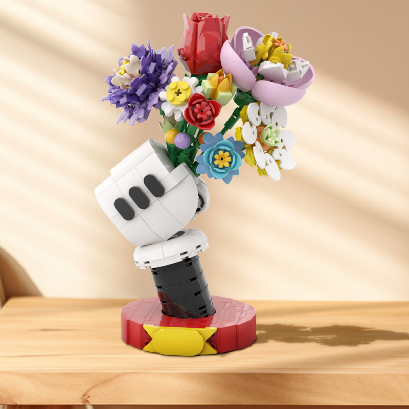 GOBRICKS MOC A1474 Mickey - YWOBB