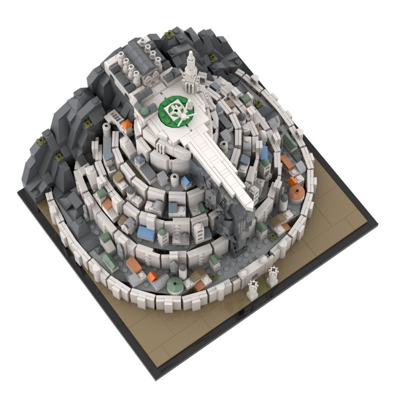 GOBRICKS MOC A2020 Minas Tirith - YWOBB