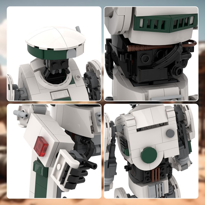 GOBRICKS MOC 196820 Ranger Solo L3-37 Robot - YWOBB