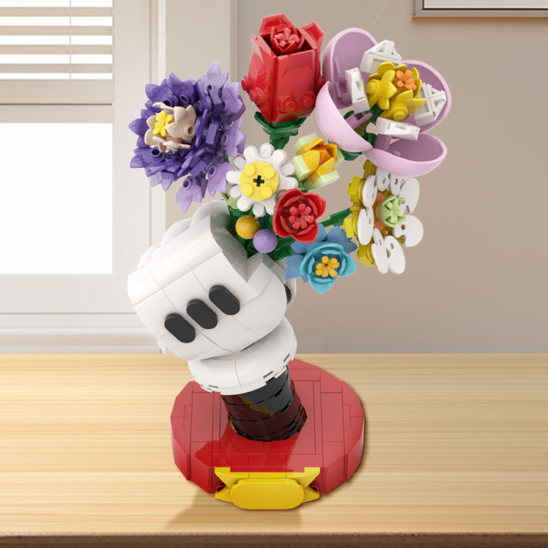 GOBRICKS MOC A1474 Mickey - YWOBB