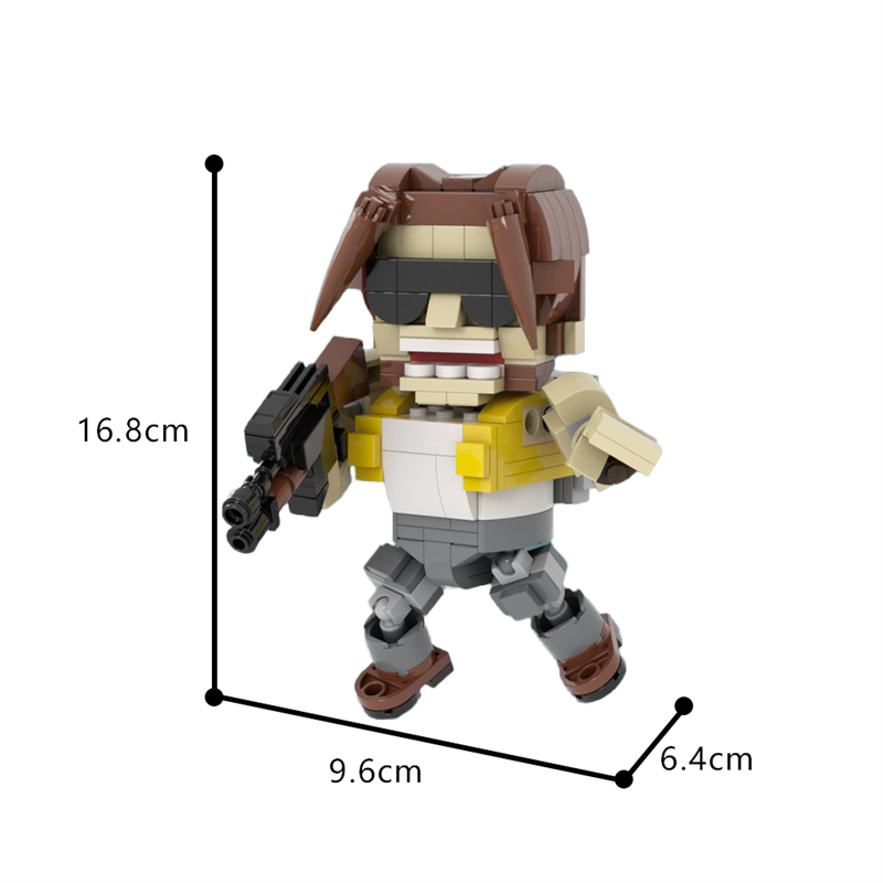 GOBRICKS MOC 185396 METAL SLUG-TARMA - YWOBB