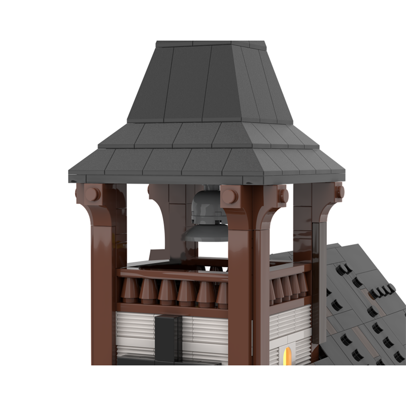 GOBRICKS MOC 173008 Church Western Series #4 - YWOBB