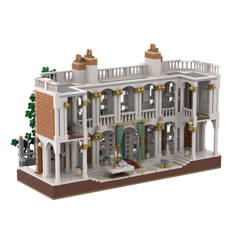 GOBRICKS MOC A2013 Bridgerton Art Museum - YWOBB