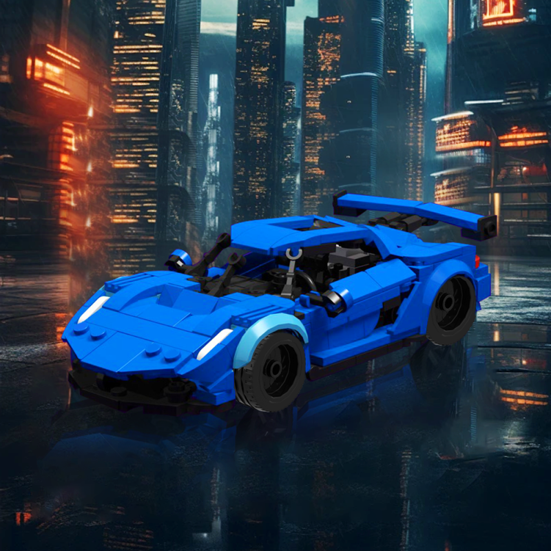 GOBRICKS MOC 182667 Koenigsegg Jesko V2 - YWOBB