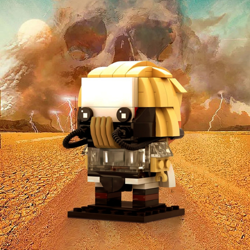 GOBRICKS MOC 185334 Immortan Joe Furiosa Mad Max Brickheadz - YWOBB