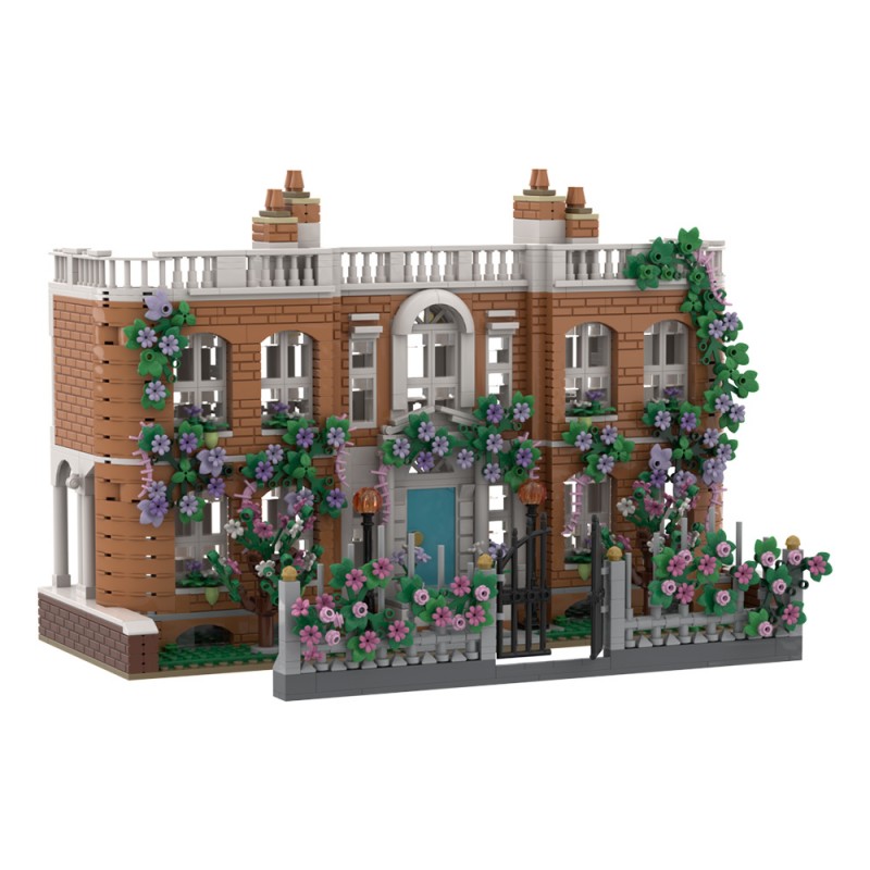 GOBRICKS MOC A2013 Bridgerton Art Museum - YWOBB