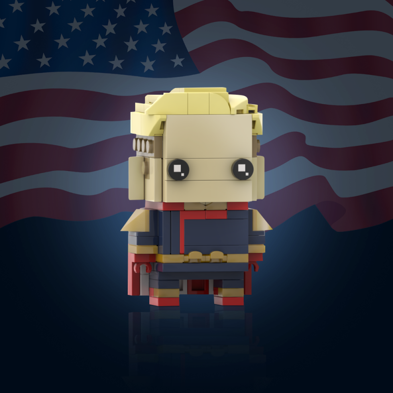 GOBRICKS MOC 186723 Homelander The Boys - YWOBB