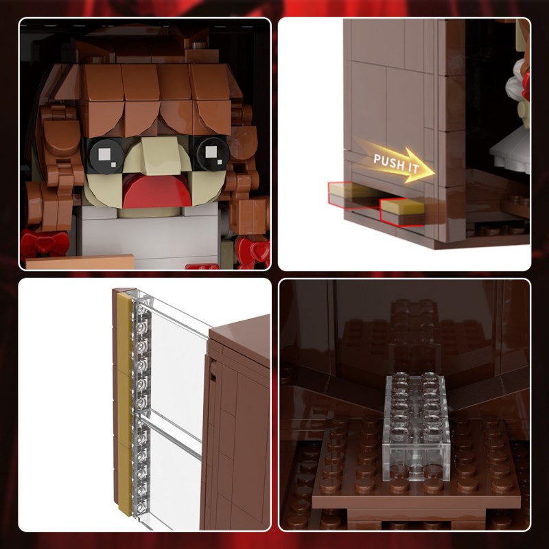 GOBRICKS MOC A1669 Annabelle - YWOBB