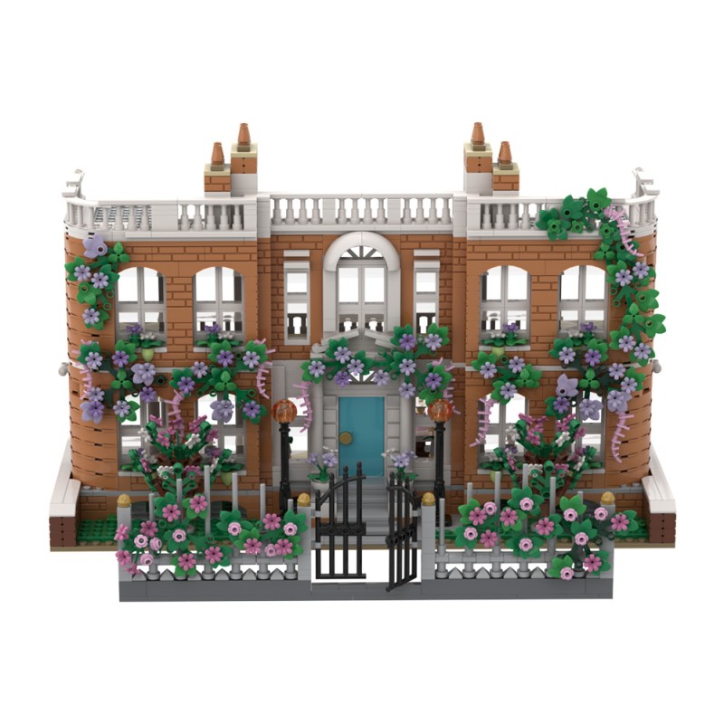 GOBRICKS MOC A2013 Bridgerton Art Museum - YWOBB