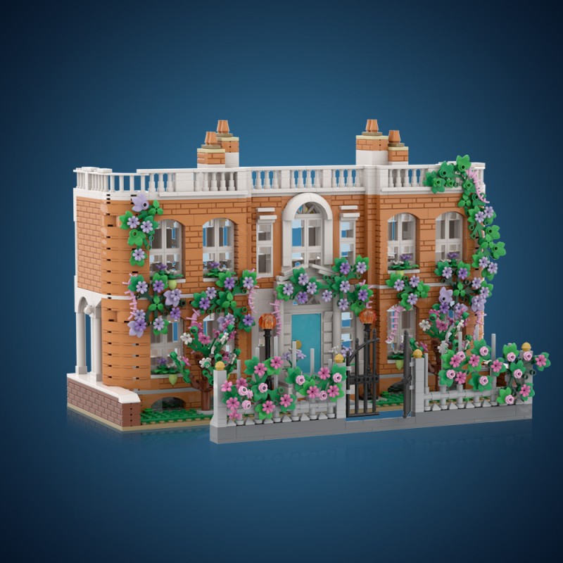 GOBRICKS MOC A2013 Bridgerton Art Museum - YWOBB