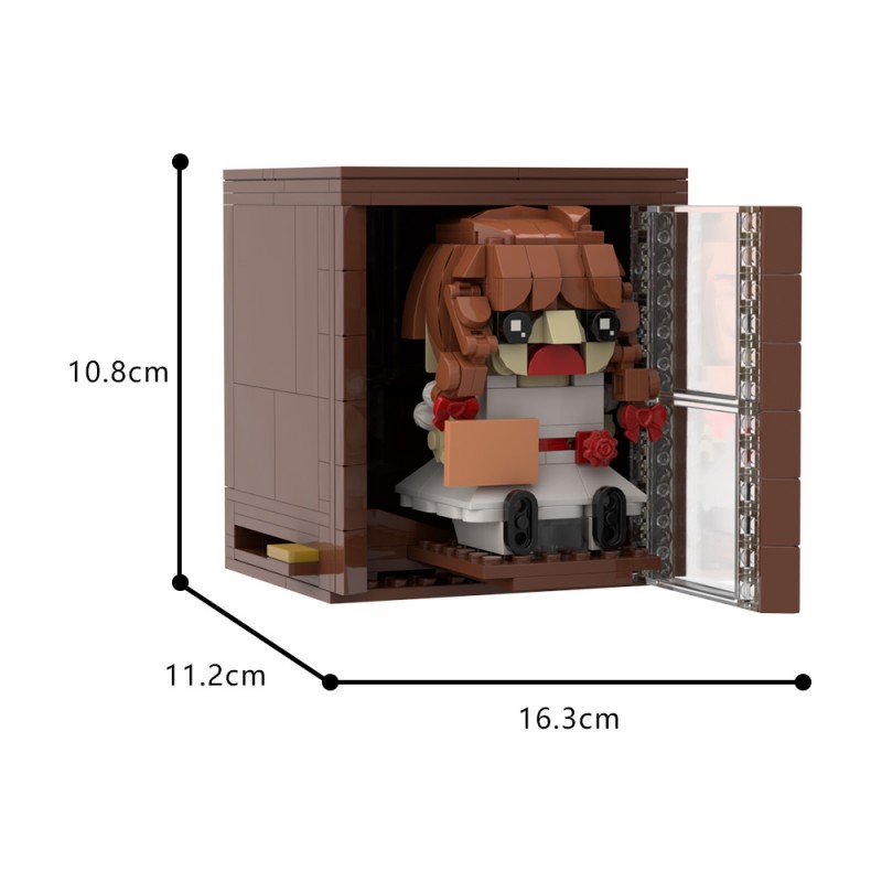 GOBRICKS MOC A1669 Annabelle - YWOBB