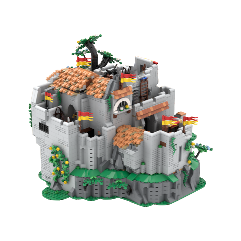 GOBRICKS MOC 187043 Lion's caslte - YWOBB