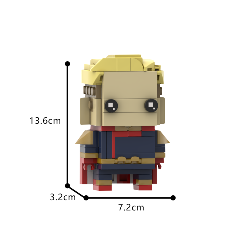 GOBRICKS MOC 186723 Homelander The Boys - YWOBB