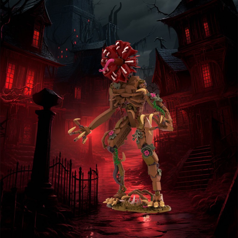 GOBRICKS MOC A1657 Stranger Things Demogorgon - YWOBB