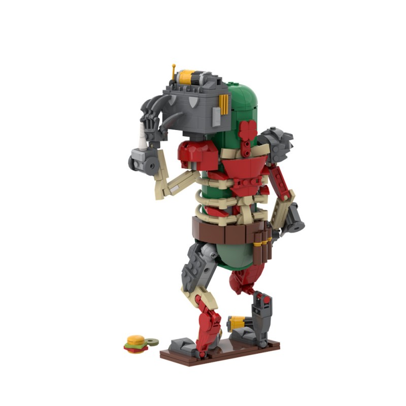 GOBRICKS MOC A1664 Rick and Morty Cucumber Warrior - YWOBB