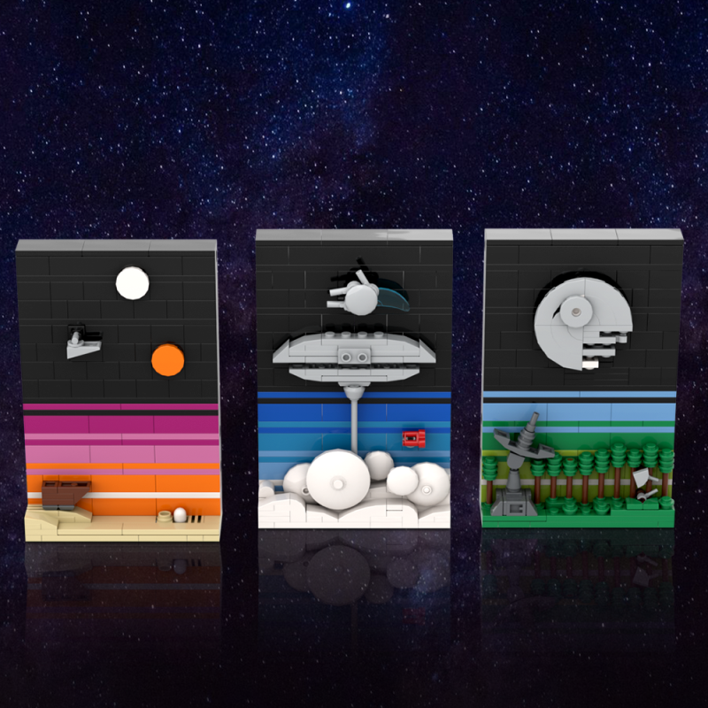 GOBRICKS MOC 175931 Wars of the Star Age A1382 Optimized version - YWOBB