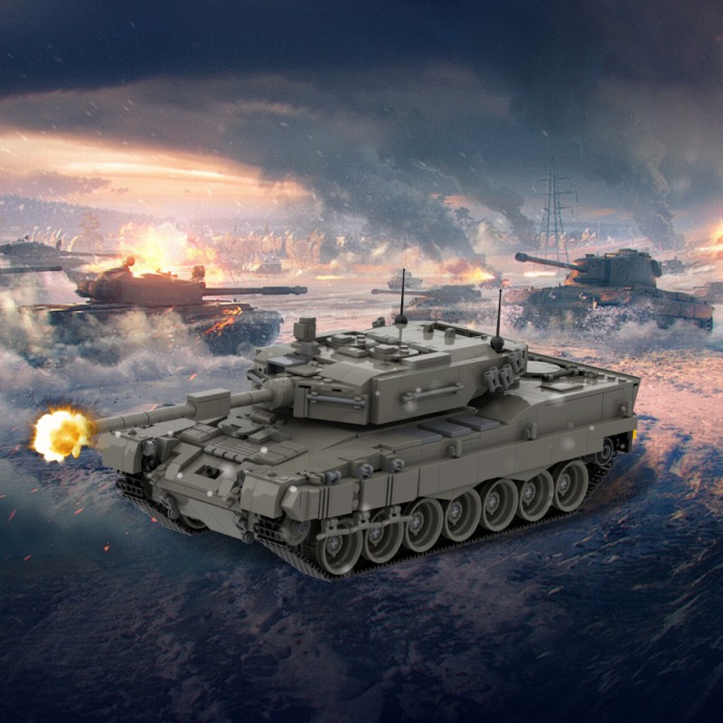 GOBRICKS MOC A1654 Leopard 2 - YWOBB