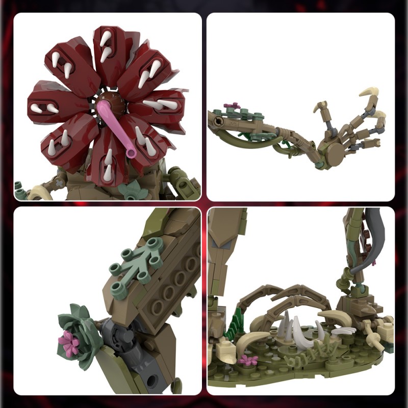 GOBRICKS MOC A1657 Stranger Things Demogorgon - YWOBB