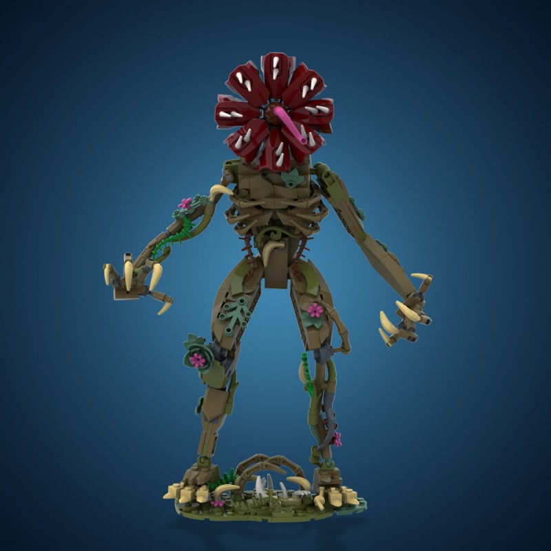 GOBRICKS MOC A1657 Stranger Things Demogorgon - YWOBB