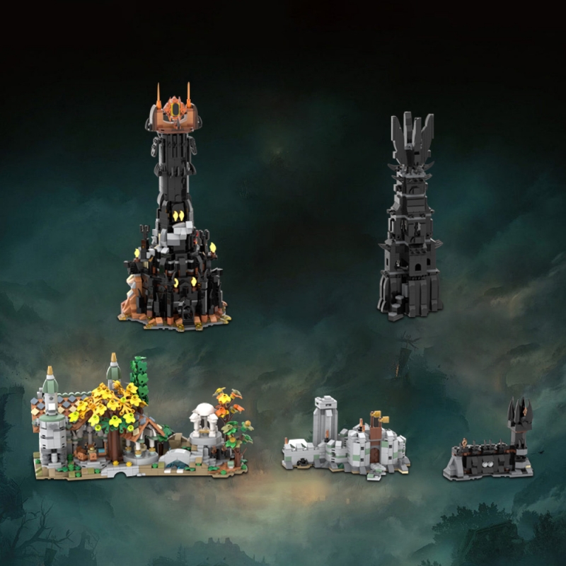 GOBRICKS MOC 192538 Mini Lord Of The Rings Collection 2024 Version - YWOBB