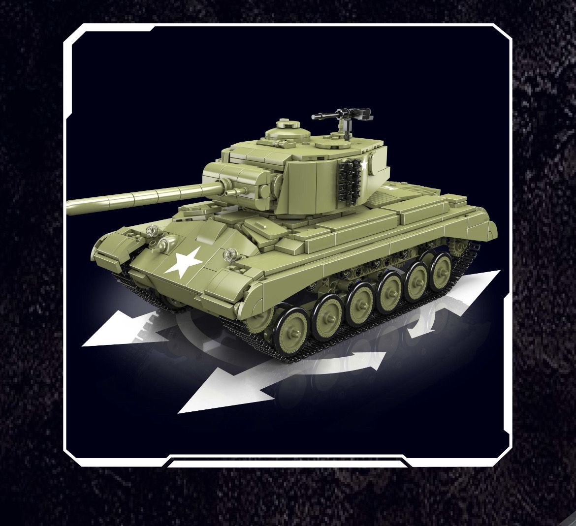 Mould King 20035 M26 Pershing Tank - YWOBB