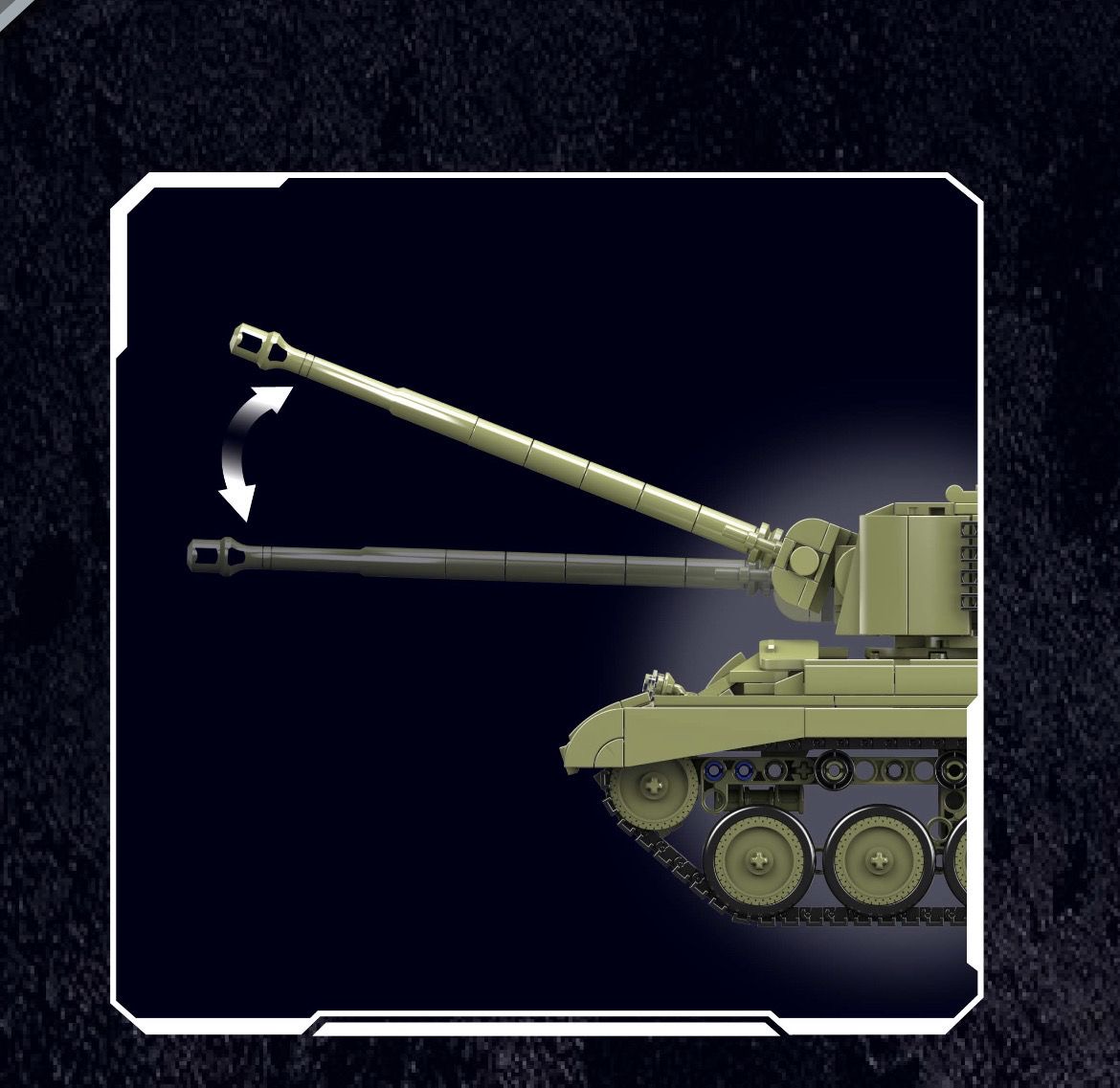 Mould King 20035 M26 Pershing Tank - YWOBB