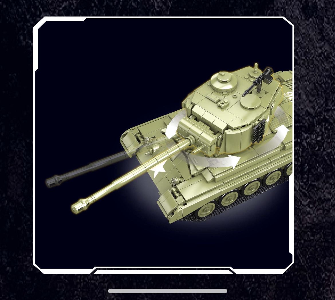 Mould King 20035 M26 Pershing Tank - YWOBB