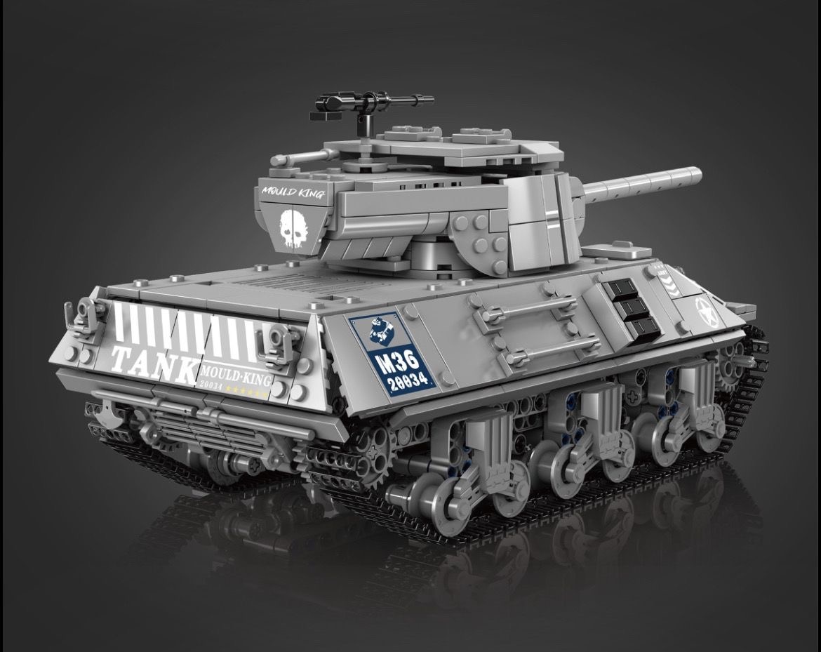Mould King 20034 M26 Pershing Tank - YWOBB