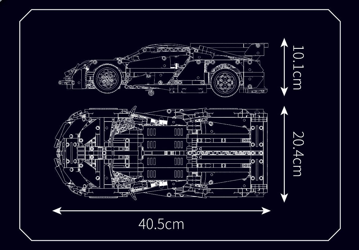 Mould King 15057 Poison Sports Car - Transforming Robot - YWOBB