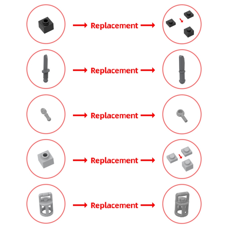 GOBRICKS MOC 192538 Mini Lord Of The Rings Collection 2024 Version - YWOBB