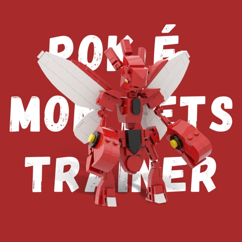 GOBRICKS MOC A1650 Pokemon Scizor - YWOBB