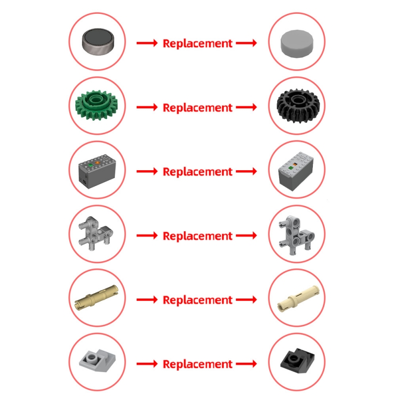 GOBRICKS MOC 186809 Lexus LFA 1:8 - YWOBB