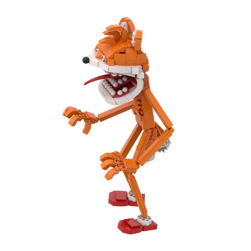 GOBRICKS MOC A1624Y03 Sonic the Hedgehog - Orange - YWOBB