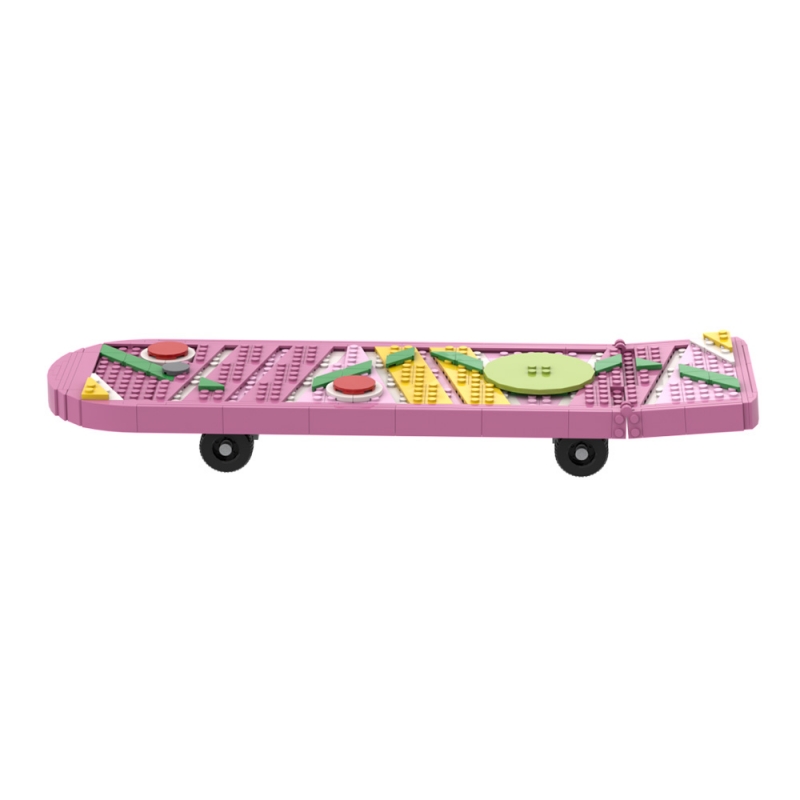 GOBRICKS MOC A1587Y02 Back to the future skateboard-skateboard - YWOBB