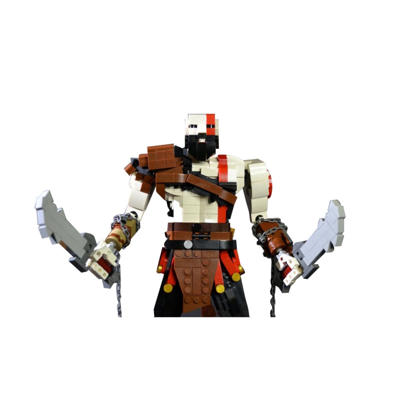 GOBRICKS MOC 192904 Kratos God of War 2018 - YWOBB