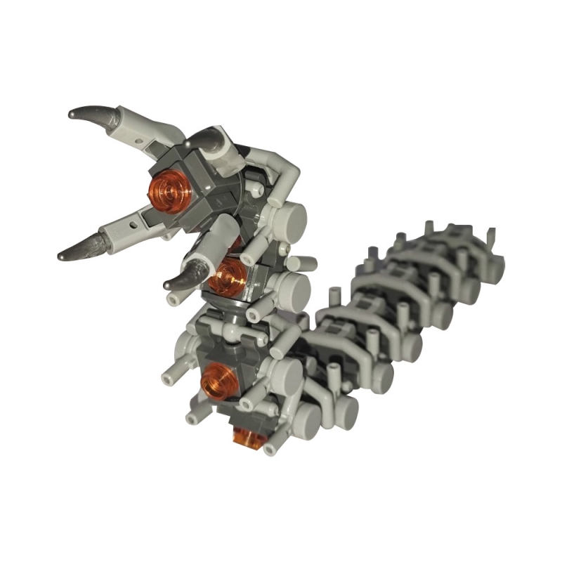 GOBRICKS MOC 195458 Mechanical Worm Drone - YWOBB