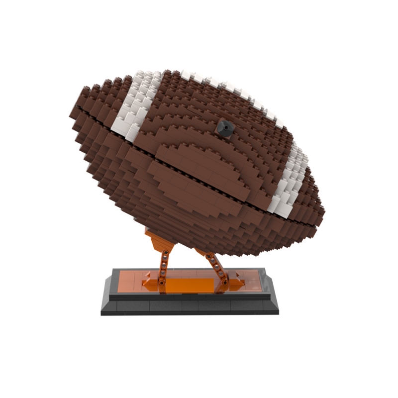 GOBRICKS MOC A1555 Rugby Super Bowl - YWOBB