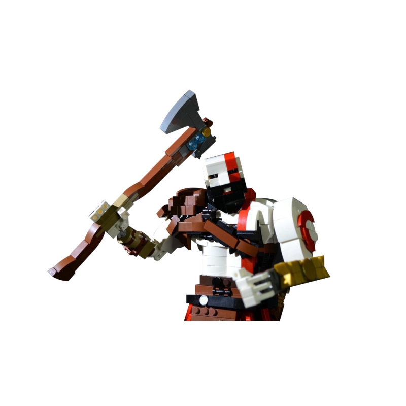 GOBRICKS MOC 192904 Kratos God of War 2018 - YWOBB