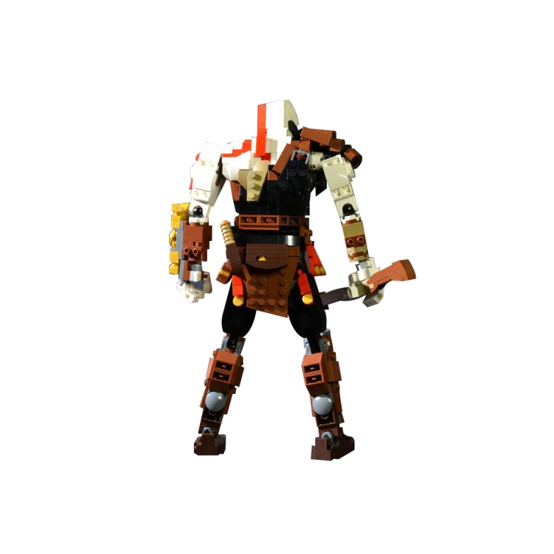 GOBRICKS MOC 192904 Kratos God of War 2018 - YWOBB