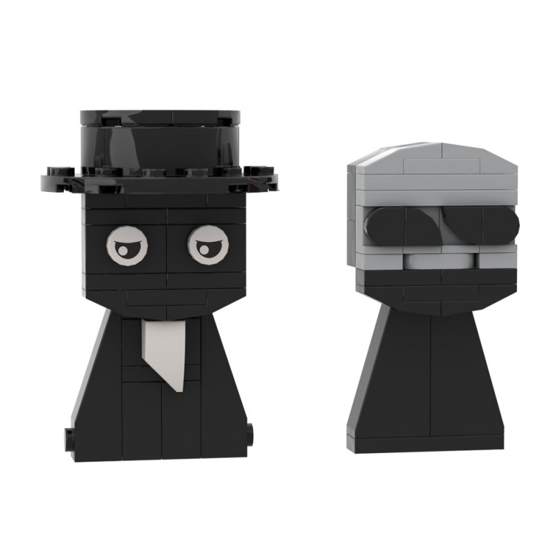 GOBRICKS MOC A1660Y04 Incredibox Sprunki Elves - YWOBB