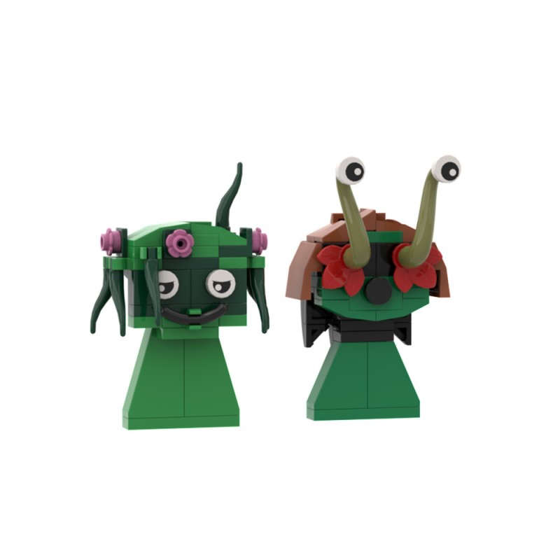 GOBRICKS MOC A1660Y02 Incredibox Sprunki Elves - YWOBB