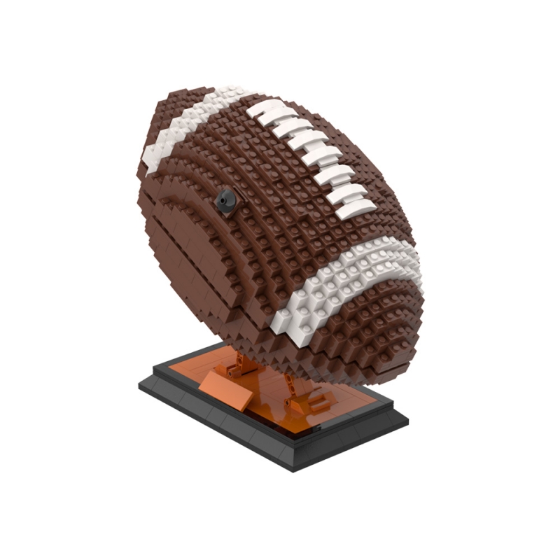 GOBRICKS MOC A1555 Rugby Super Bowl - YWOBB