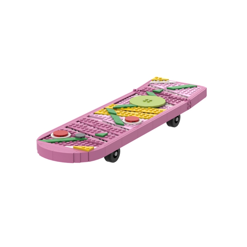 GOBRICKS MOC A1587Y02 Back to the future skateboard-skateboard - YWOBB