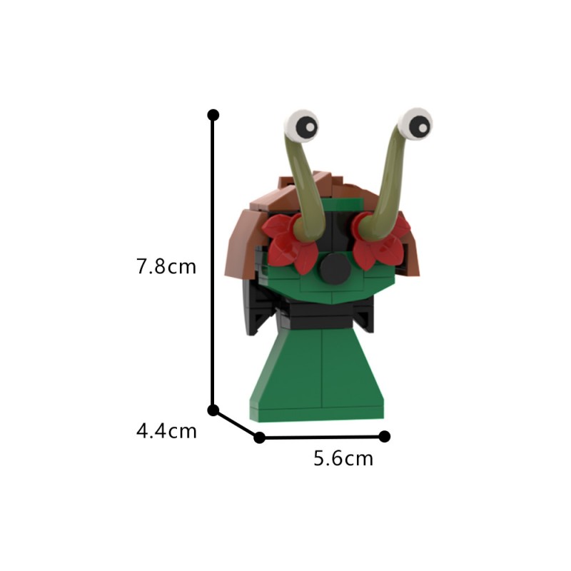 GOBRICKS MOC A1660Y02 Incredibox Sprunki Elves - YWOBB