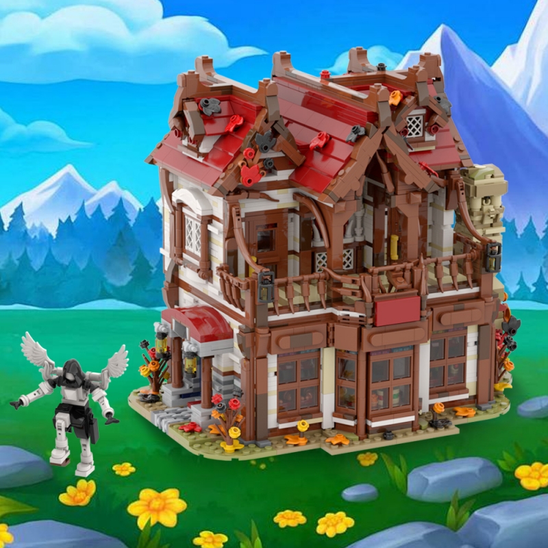 GOBRICKS MOC 191671 Andwraith's BAKERY - YWOBB