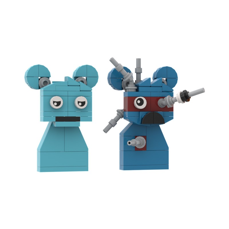 GOBRICKS MOC A1660Y01 Incredibox Sprunki Elves - YWOBB